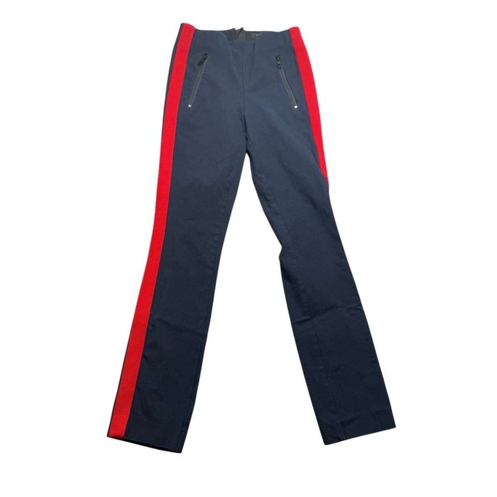 Rag & Bone Simone Pant Equestrian Side‎ Stripe Slim Fit Cropped Pant sz:0